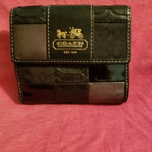 Coach Black Bifold Wallet